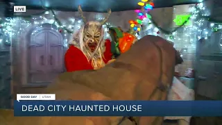 Big Budah celebrates Krampus at Dead City Haunted House