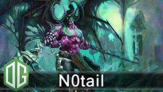 OG.N0tail Terrorblade Gameplay and Moon, BuLba vs Arteezy - Ranked Match - OG Dota 2