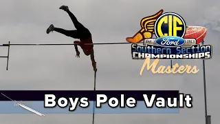 2023 TF - CIF-ss Masters - Pole Vault (Boys)