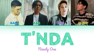 Ninety One - T'nda (Demo) Color Coded Türkçe Çeviri, Kolay Okunuşu, Lyrics (Текст, Сөзі, Мәтін)