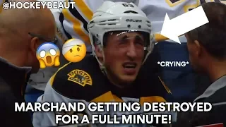 Marchand Getting Destroyed for a Full Minute!