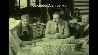 Chicago World's Fair 1933 Ukrainian Pavilion Alexander Archipenko, Miss Ukraine HD