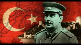 На какие территории Турции претендовал Сталин в 1945-1953гг?