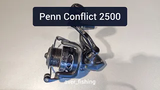 Penn Conflict 2500. Ремонт и ТО катушки