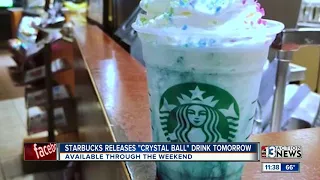 Starbucks releases Crystal Ball frappuccino