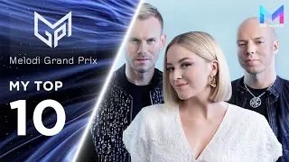 Melodi Grand Prix 2019 - MY TOP 10 | Norway Eurovision 2019