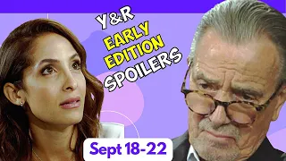 Young and the Restless Early Edition Spoilers: September 18-22nd, 2023 #yr