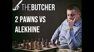 Chess Openings: Crazy 2 Pawns Attack vs Alekhine Defense!!