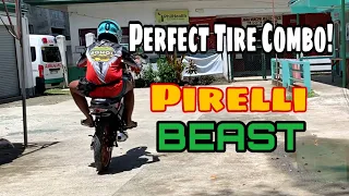 Installing Pirelli Diablo Rosso & Beast Tire On Raider 150fi | Tire Upgrades