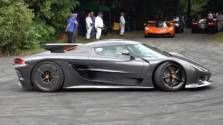 $3.5m Koenigsegg Jesko Absolut - Accelerations, Fly-By & BRUTAL SOUNDS!