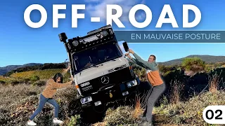 Offroad with a Unimog. We got close to disaster in a 4WD truck Offroad course