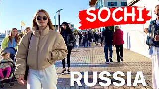 Sochi Russia Walk 2023 / 4k uhd
