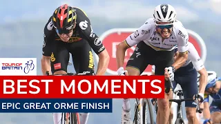 Van Aert versus Alaphilippe on the Great Orme | 2021 Tour of Britain