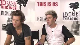 (Legendado) Harry Styles & Niall Horan Entrevista na Première de 'This Is Us'