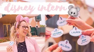 FIRST WEEK AS A DISNEY INTERN ✨