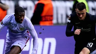 Ousmané Dembelé Duel with Eintracht Frankfurt