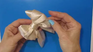 КРАСИВО! ПРОСТО и БЫСТРО БАНТЫ ИЗ ЛЕНТЫ (БАНТ)любого размера / Satin ribbon Bow / 💝