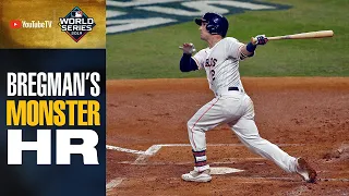 Astros' Alex Bregman launches MONSTER 2-run shot to tie up World Series Game 2 in 1st inning