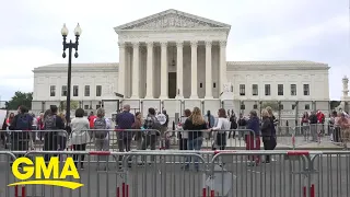 Thousands protest after Supreme Court overturns Roe v. Wade | GMA