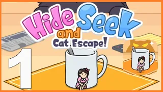 Hide and Seek: Cat Escape‪!‬ All Levels 1-10 Gameplay Walkthrough (Android, iOS) HD