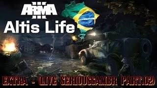 ARMA 3 ALTIS LIFE BRASIL - Polícia 24 Horas / Corpo Carbonizado (Extra Livestream Part 2)