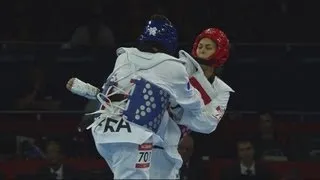 Milica Mandic (SRB) Wins Women's Taekwondo +67kg Gold - London 2012 Olympics