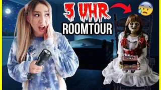 schlimmste ROOMTOUR um 3 Uhr Nachts wenn verfluchte ANNABELLE PUPPE Dich verfolgt und das macht...