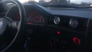 BMW E30 320i Turbo acceleration