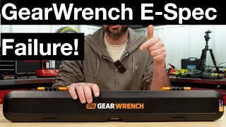 Gearwrench E-Spec Torque Wrench Failed After 4 Months Of Use!