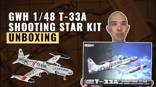 Great Wall Hobby | 1/48 T-33A Shooting Star Plastic Kit Review | #askHearns