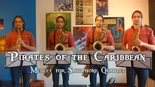 Pirates of the Caribbean - Saxophone Quartet