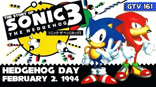 The Story of Sonic 3 & Sega's Hedgehog Day on February 2, 1994! (Knuckles and the Groundhog too!)