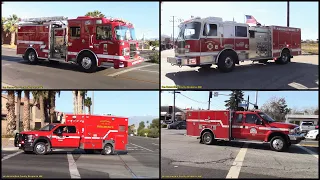 Riverside Co Cal Fire. Engine 86, 88, BC, Medic 86, 88, MS 66, Morongo E1 & AMR Responding -Week1