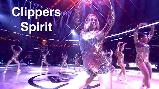 Clippers Spirit (Los Angeles Clippers Dancers) - NBA Dancers - 11/7/2019 - 2nd QTR dance performance