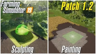 FS 19 Landscaping | Sculpting and Painting | Patch 1.2 Overview