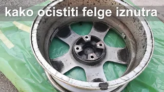 kako ocistiti felge iznutra