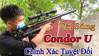 Test Súng Condor U / PCP Condor U Cấu Hình Cao Test Thực Tế Trả Khách.