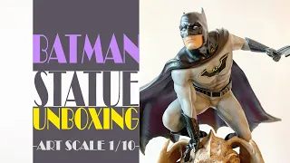 UNBOXING BATMAN DELUXE ART SCALE 1/10 - BY. IRON STUDIOS