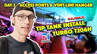 Tip Tank Install on Cessna Turbo 206 — Day 2 — Extended Range Fuel Tanks