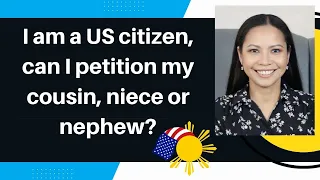 Can US Citizens Petition Cousin, Niece or Nephew?