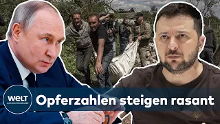 DRAMATISCHE VERLUSTE: Ukraine-Krieg - Selenskyj will verhandeln, aber nur mit Putin