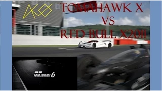 Gran Turismo 6 - Red Bull X2011 vs Tomahawk X - Online race