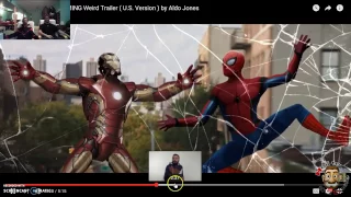 Core Reaction SPIDER-MAN HOMECOMING Weird Trailer ( U.S. Version ) by Aldo Jones