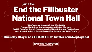 Watch: The End the Filibuster National Town Hall