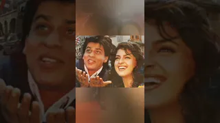 sharukh Khan with juhi chawla 💕🥰 #bollywood #hindisong#viral