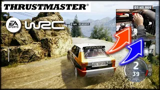 Lancia Delta HF Integrale Acropolis WET / Thrustmaster H-Shifter + Handbrake EA Sports WRC