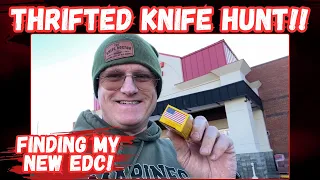 Thrifted Knife Hunt & Finding my Ultimate Everyday Carry (EDC)!