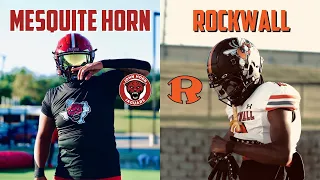 Rockwall vs Mesquite Horn 🔥🔥 | Texas High School Football