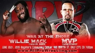 All Pro Wrestling: Willie Mack vs MVP