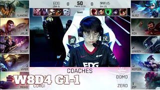 EDG vs V5 - Game 1 | Week 8 Day 4 LPL Summer 2021 | Edward Gaming vs Victory Five G1